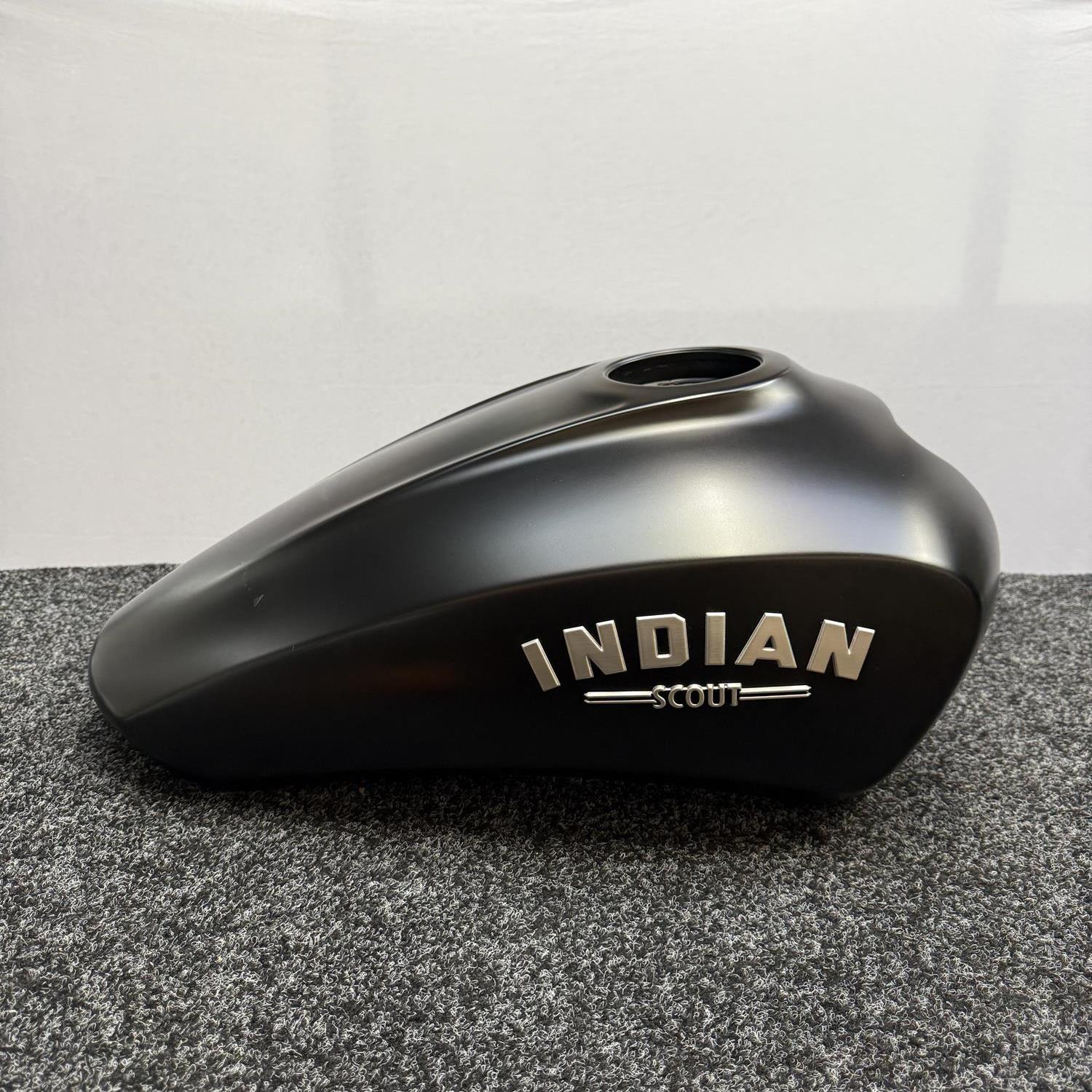 Indian Scout Bobber / Rogue Fuel Tank In Matt Black